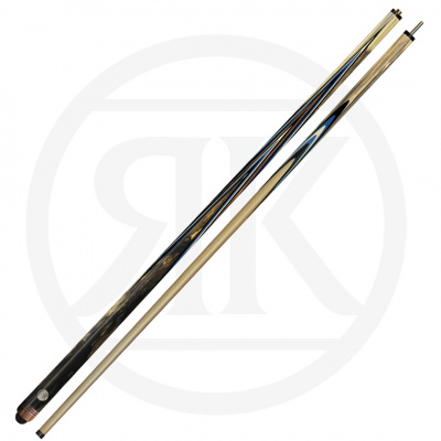 Кий Янтарь, Лунный Эбен/Эбен Сатон/син.граб/черный граб/бел.граб, 14-запилов, 2PC(ЯК)